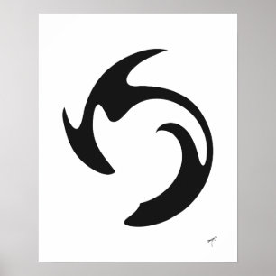 Póster Swirl Graffiti