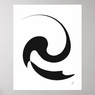 Póster Swirl Graffiti