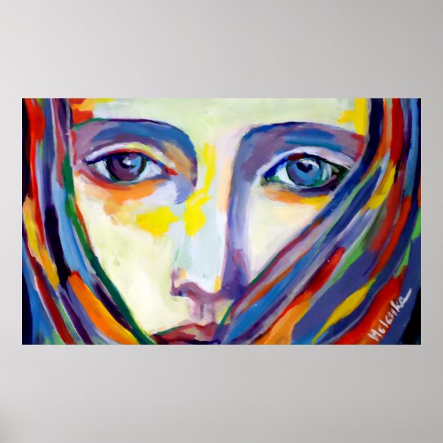 Póster Swirl Print (Frente)