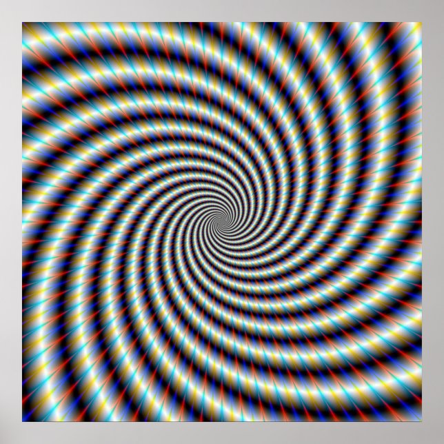 Póster Swirl Psychedelic (Frente)