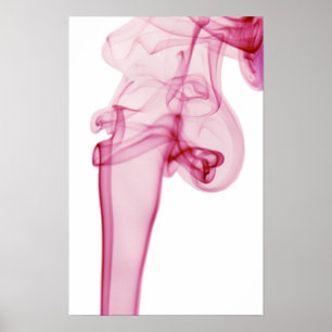 Póster Swirl rosa