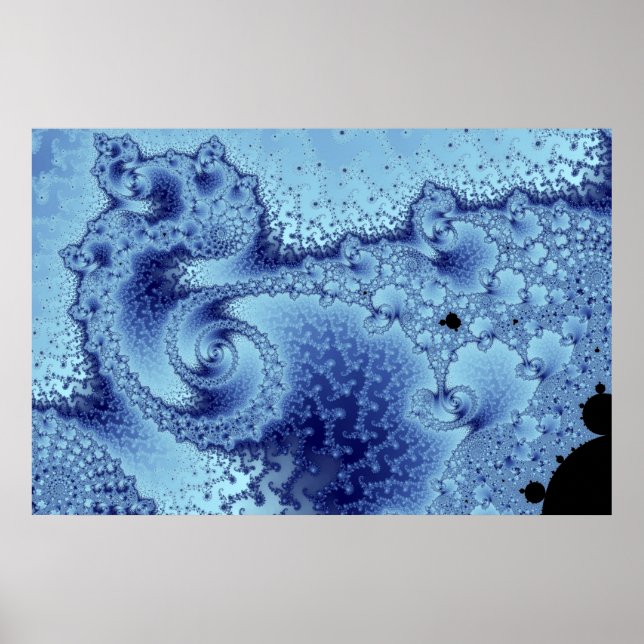 Póster Swirling Deep Poster (Frente)