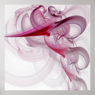 Póster Swirling Smoke