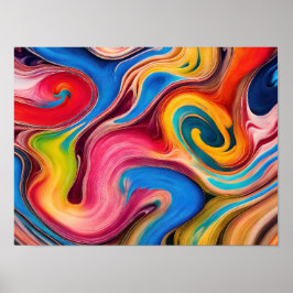 Póster Swirls