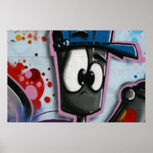 Póster Swiss Graffiti
