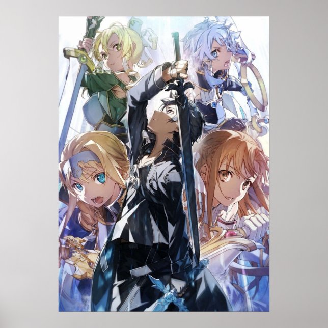 Póster Sword Art Online 3 (Frente)