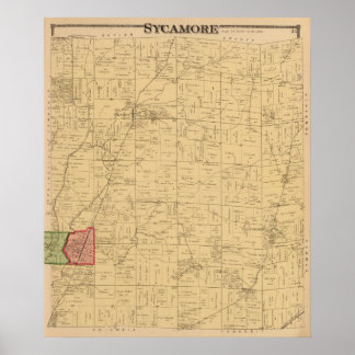 Póster Sycamore, Ohio
