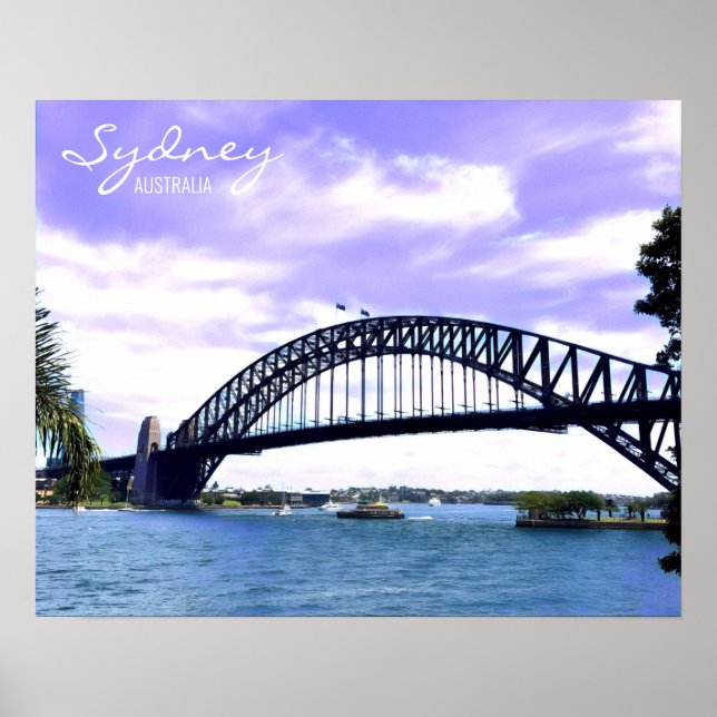 Póster Sydney Ferry Harbour Bridge (Frente)