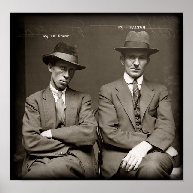 Póster SYDNEY GANGSTER MUGSHOT c. 1920 (Frente)