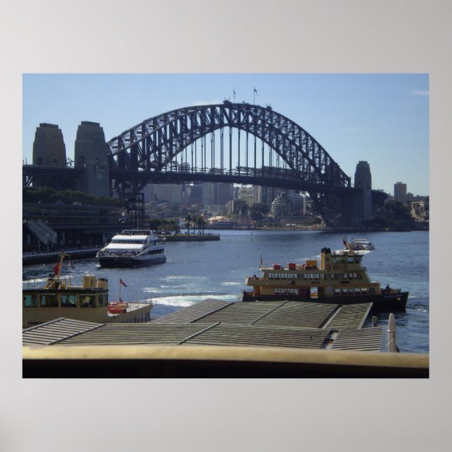 Póster Sydney Harbour Bridge (Frente)