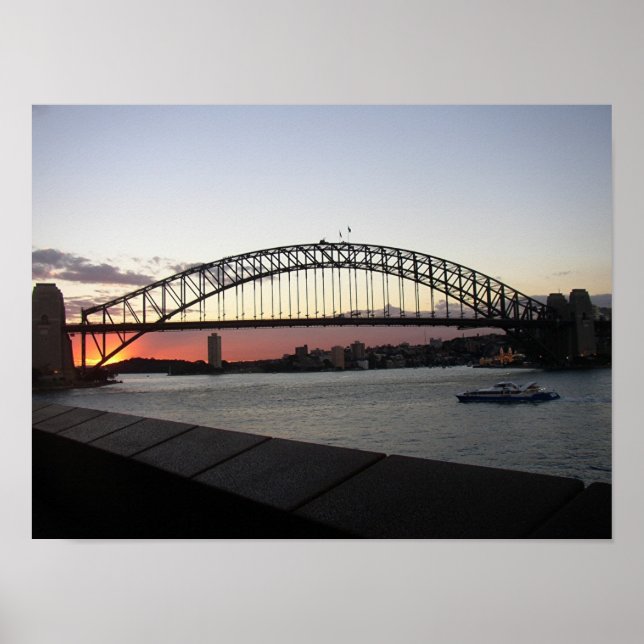 Póster Sydney Harbour Bridge (Frente)