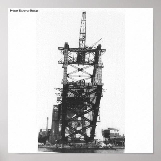 Póster Sydney Harbour Bridge (Frente)