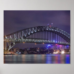 Póster Sydney Harbour Bridge Austrailia
