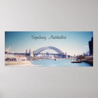 Póster Sydney Harbour Bridge, Australia