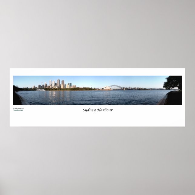 Póster Sydney Harbour Panorama (Frente)
