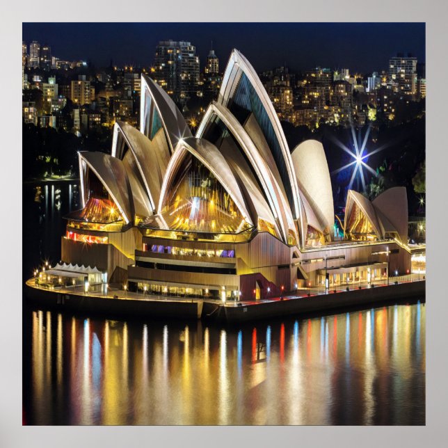 Póster Sydney - OPERA HOUSE - vista (Frente)