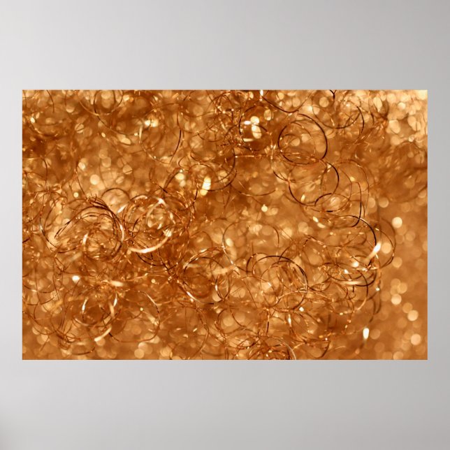 Póster Sylvester dorado (Frente)