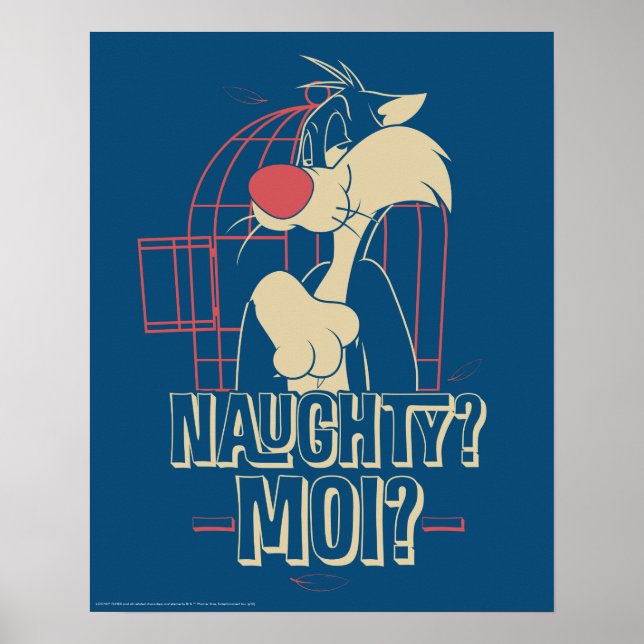 Póster SYLVESTER™ - ¿travieso? ¿Moi? (Frente)