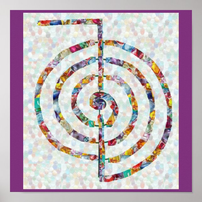 Póster SYMBOL ART 2014 - Maestría de Reiki (Frente)