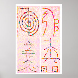 Póster SYMBOL ART 2014 - Maestría de Reiki