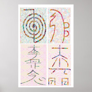Póster SYMBOL ART 2014 - Maestría de Reiki