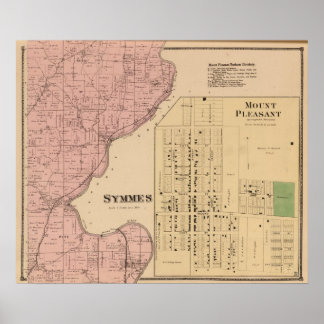 Póster Symmes Mt Agradable, Ohio