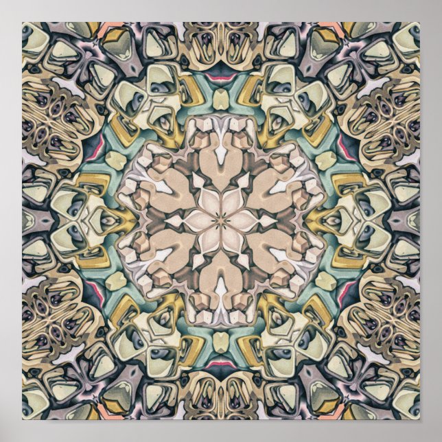 Póster Symmetry of Shapes (Frente)