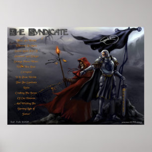 Póster Synd 10mo Anniv