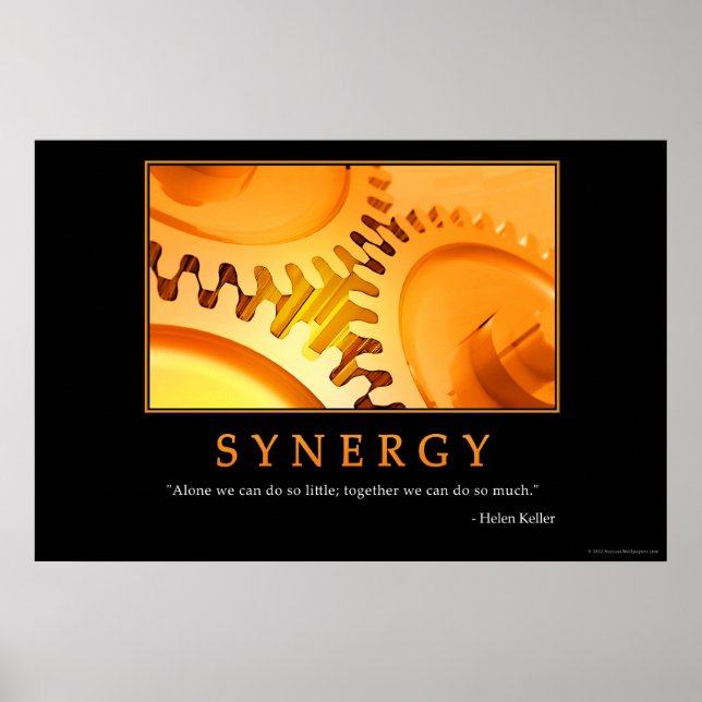 Póster Synergy Poster (Frente)