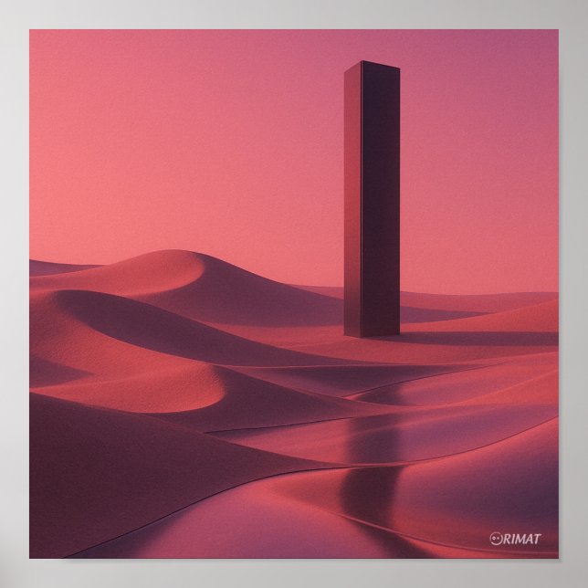 Póster Synthetic Dunes (Frente)