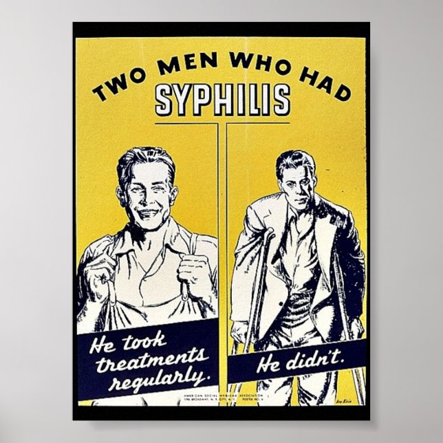 Póster Syphilis (Frente)