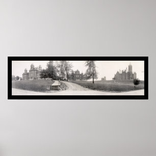 Póster Syracuse University NY Photo 1909