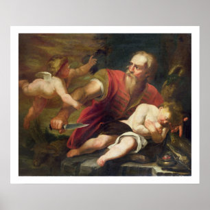 Póster T33486 Sacrificio de Isaac