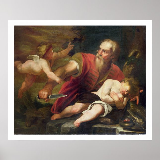 Póster T33486 Sacrificio de Isaac (Frente)