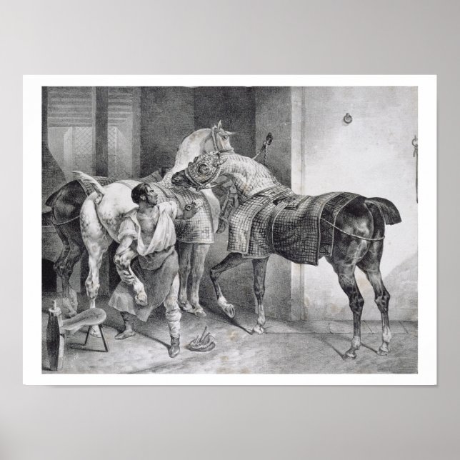 Póster T34894 The English Farrier, 1822 (litho) (Frente)