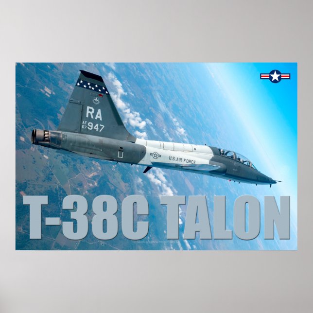 PÓSTER T-38C TALON (Frente)