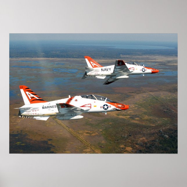 Póster T-45C Goshawk (Frente)