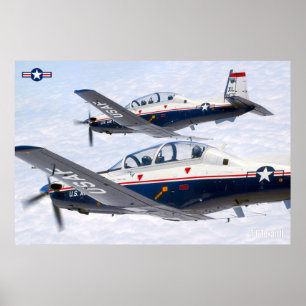 PÓSTER T-6A TEXAN II
