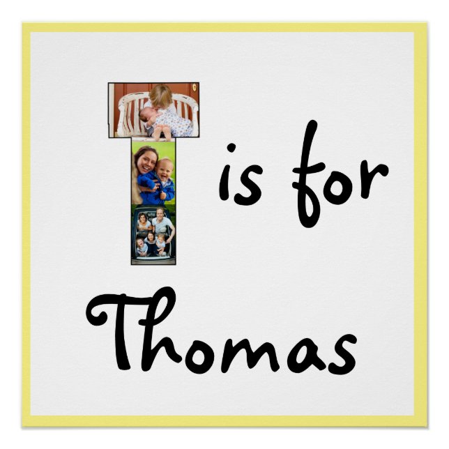 Póster T es para Nombre (Anverso)