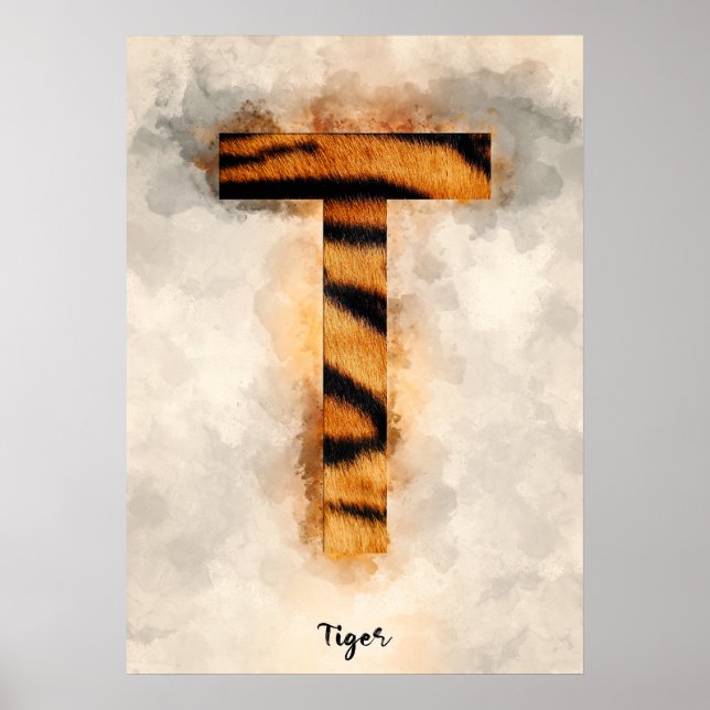 Póster T es para Tigre (Frente)