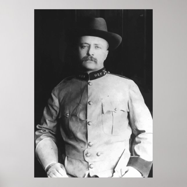 Póster T.R. durante su servicio militar (Frente)