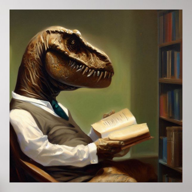 Póster T Rex Leading (Frente)