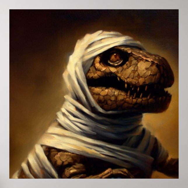 Póster T Rex Mummy (Frente)