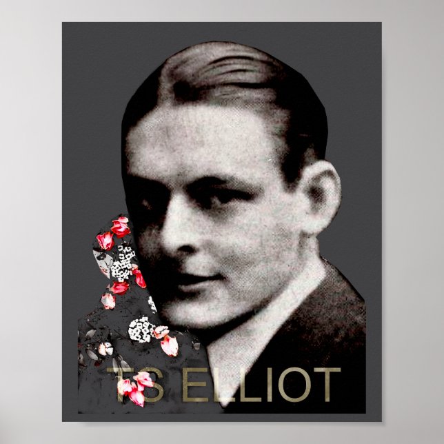 Póster T S Elliot (Frente)