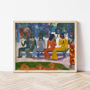Póster Ta Matete   Paul Gauguin