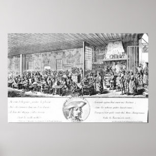 Póster Taberna de Jean Ramponneau