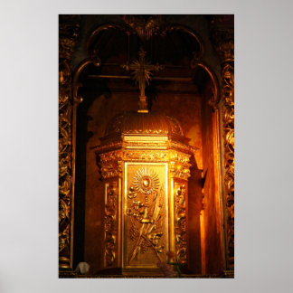 Póster Tabernáculo católico