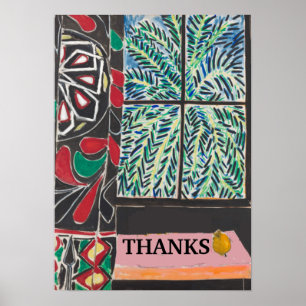 Póster Tabla bajo ventana, después de Matisse