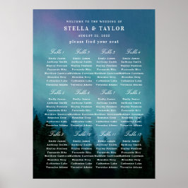 Póster Tabla de asientos de Aurora