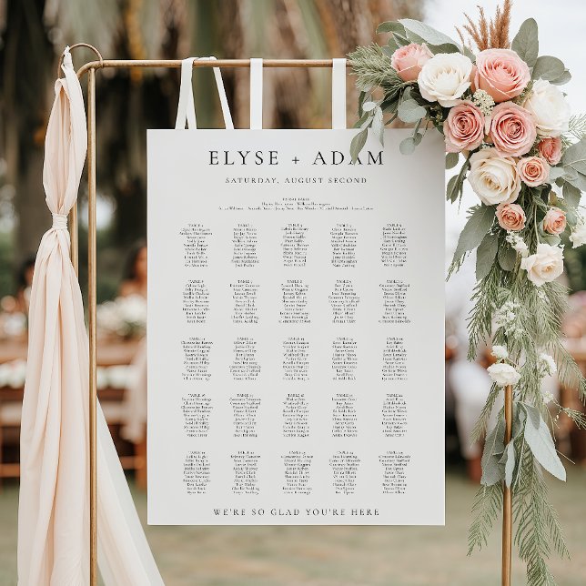 Póster Tabla Ellesmere 25 + Tabla de asientos de la mesa  (Subido por el creador)